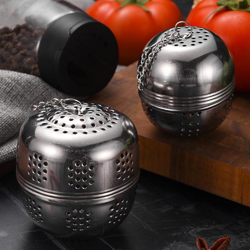Multifunkční nerezové sítko na čaj Čajové lístky Koření Koule Sítko Čajová konvice Síťka Kávový filtr Čajový servis Kuchyňské doplňky