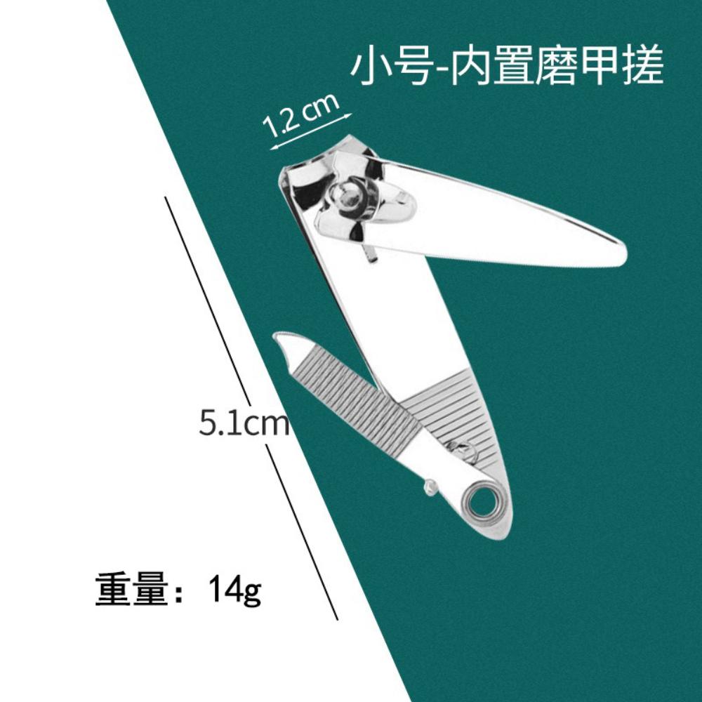 Nail Clipper,Premium Stainless Steel Fingernail and Toenail Clipper Cutters, Fingernail Clipper Cutters with Nail File Sharp