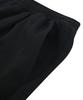 DOLPHIN WAVE APPAREL Dolphin Arch Logo Silicone Print One-Pleat Sweat Shorts Black