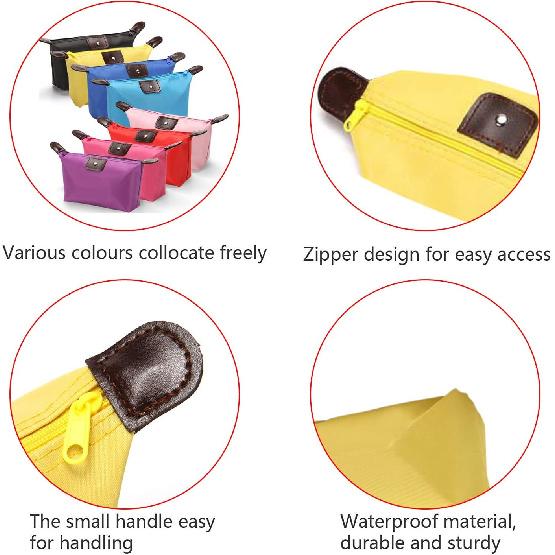 Cosmetic Bags Toiletry Bags for Women 8 Pack Toiletries Organizer Bag Multifunction Travel Makeup Pouch