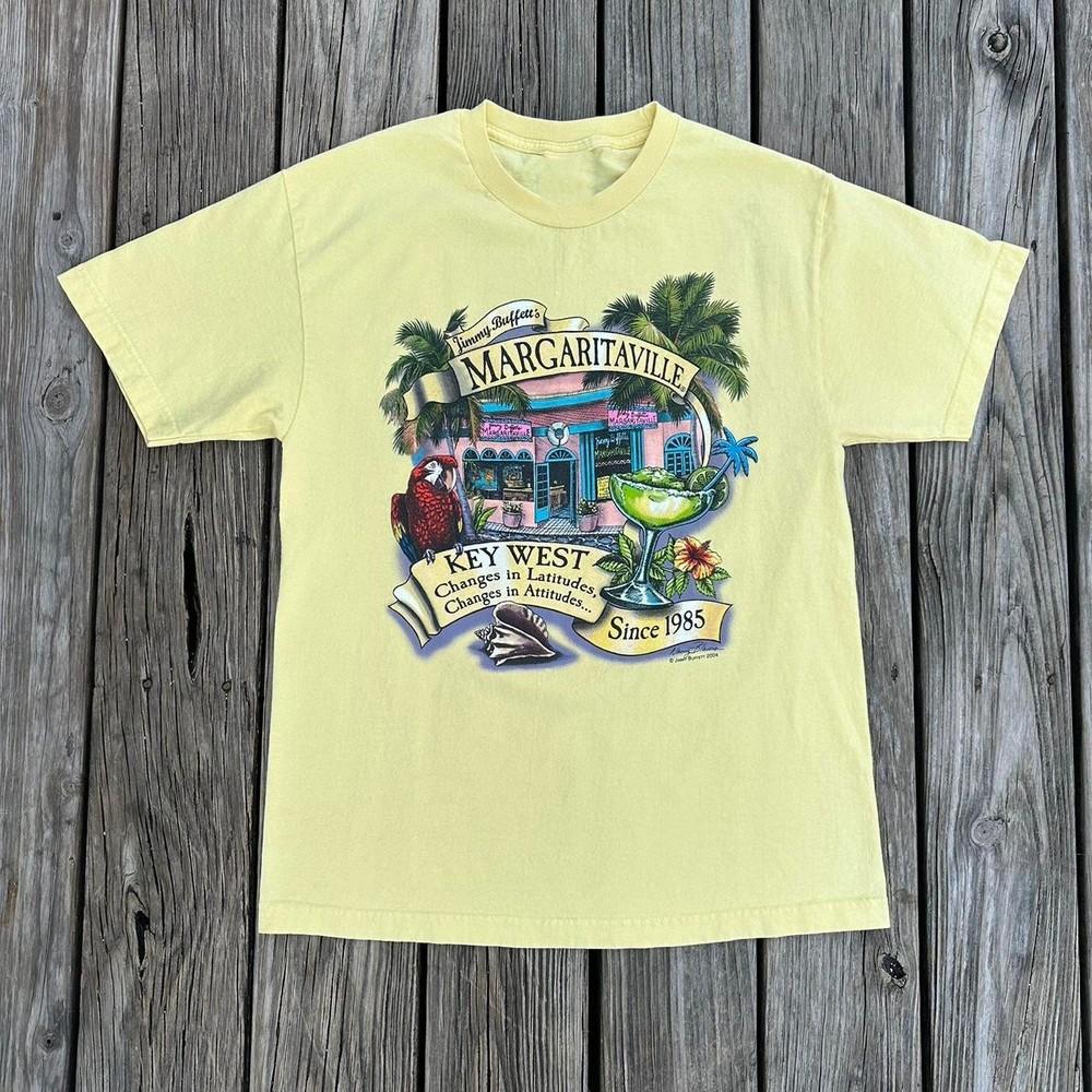 

New Jimmy Buffett Margaritaville 2004 Gift For Fans Unisex S-5XL Shirt SS1381 Unisex T-Shirt XL
