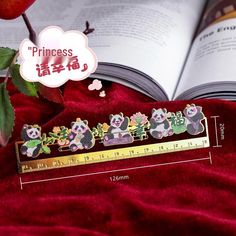 Van Gogh Monet Floral Metal Bookmark - Creative Engraved Gift