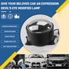 Dynamic LED Car Headlight Devil Eyes Lens Lights Front Spotlight Fog Lamp Lighting Headlight Assembly Auto Retrofit Accessorie