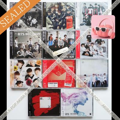 BTS Japan Release CD Danger WAKE UP FOR YOU I NEED U NO MORE DREAM RUN Blood sweat tears MIC Drop DNA Cristal Snow BOY IN LUV YOUTH FACE YOURSELF