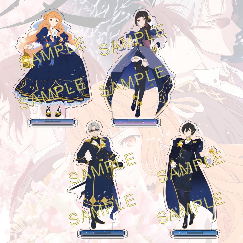 Anime Shunkashuutou Daikousha: Haru no Mai/Agents of the Four Seasons: Dance of Spring 15cm Acrylic Decorative Gift Keychain