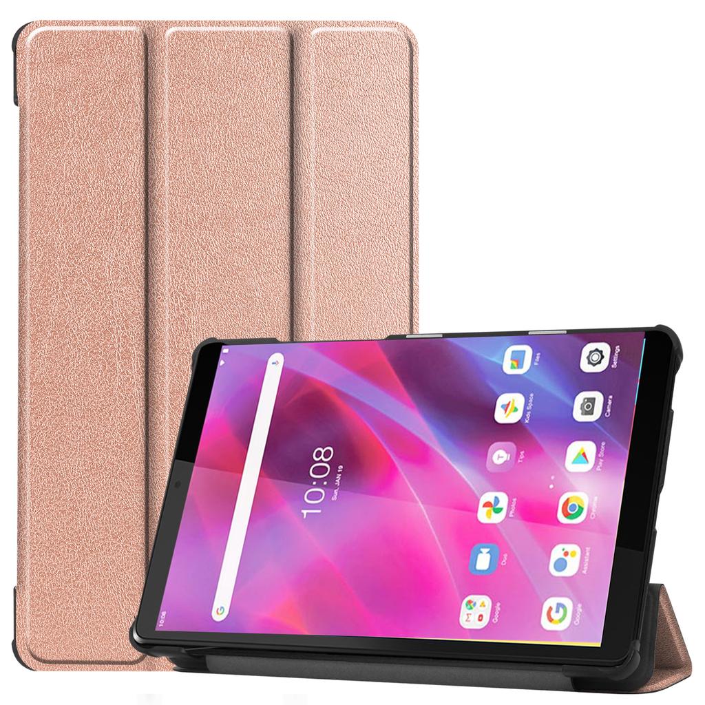 CYKE Trifold PU Leather Tab M8 Case Stand Protective Tablet Flip Cover for Lenovo Tab M8 FHD HD TB-8705F/N TB-8505F/X