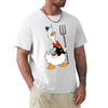 Gus Goose White Tshirt Big Size Crew Neck Tshirt