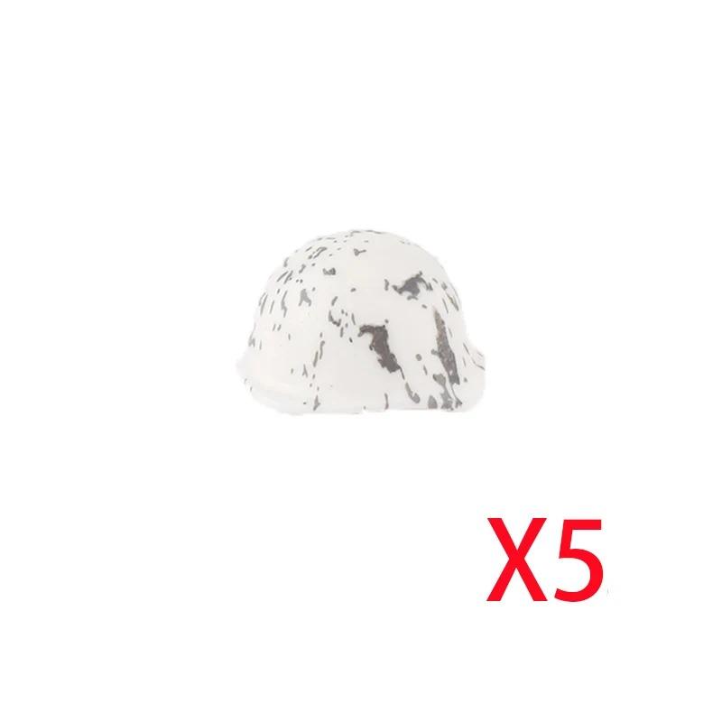 Andra världskriget Militära Byggklossar Tillbehör Figur Soldat Hjälm Leksak USSR1 USA UK Japansk Hatt Mini Tegel Huvmask Flamkastare