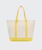 Musinsa Standard Daily Canvas Tote Bag [Ivory/Yellow]