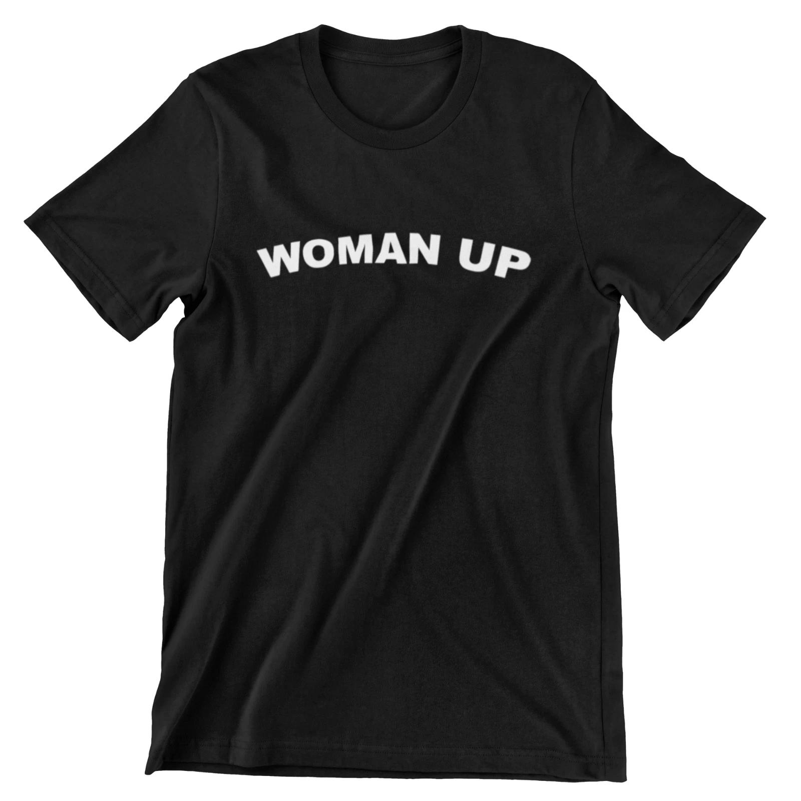 Феминистская футболка Woman Up XS