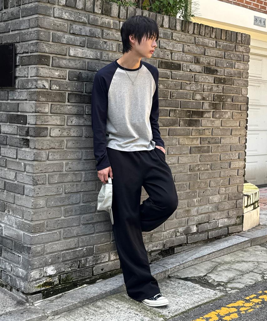 SIGNATURE Straight Lounge Training Pants [Black]