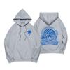 Hooded Sports Tracksuit Unisex Running Outfits Long Sleeve Pullover Hoodies Sweatshirt