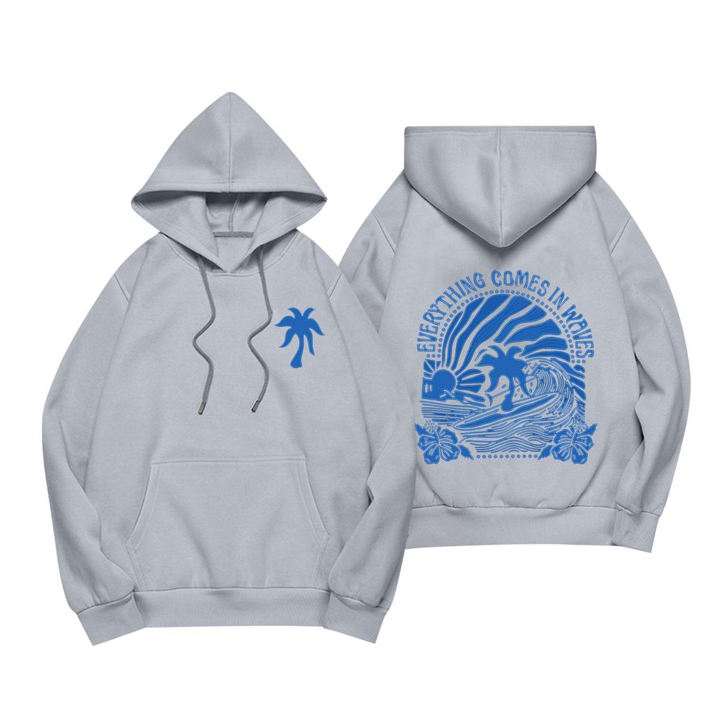 Hooded Sports Tracksuit Unisex Running Outfits Long Sleeve Pullover Hoodies Sweatshirt