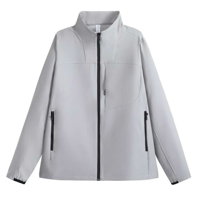 

Waterproof Slim Fit Outdoor Jacket: Customizable Hiking, Mountaineering, and Sportwear Long Sleeve Outerwear M