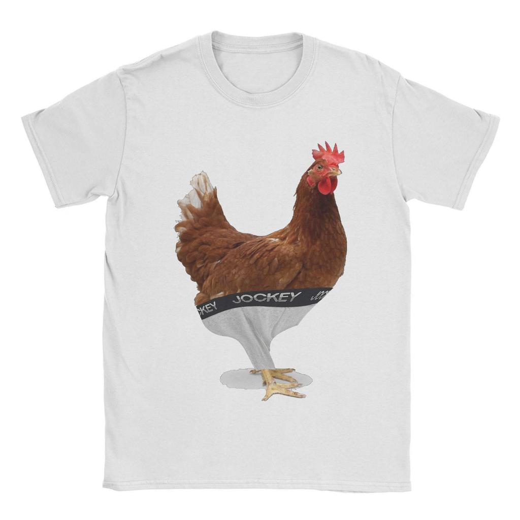 Printed Steve's Lava Chicken Pixel 2025 Movie T Shirt for Men Women 100% Cotton Tee Shirt Short Sleeve Clothing