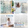 Wide 75/90 Cm Rainbow Privacy Window Film, Static Cling Insulation Window Tint, Non Adhesive Decorative Window Glass Sticker