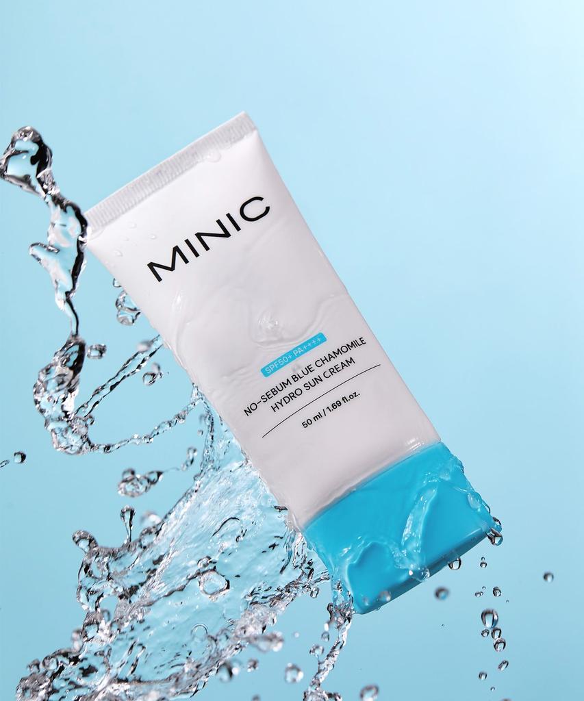 Minik No Sebum Blue Chamomile Mineral Hydrating Sunscreen 50ml