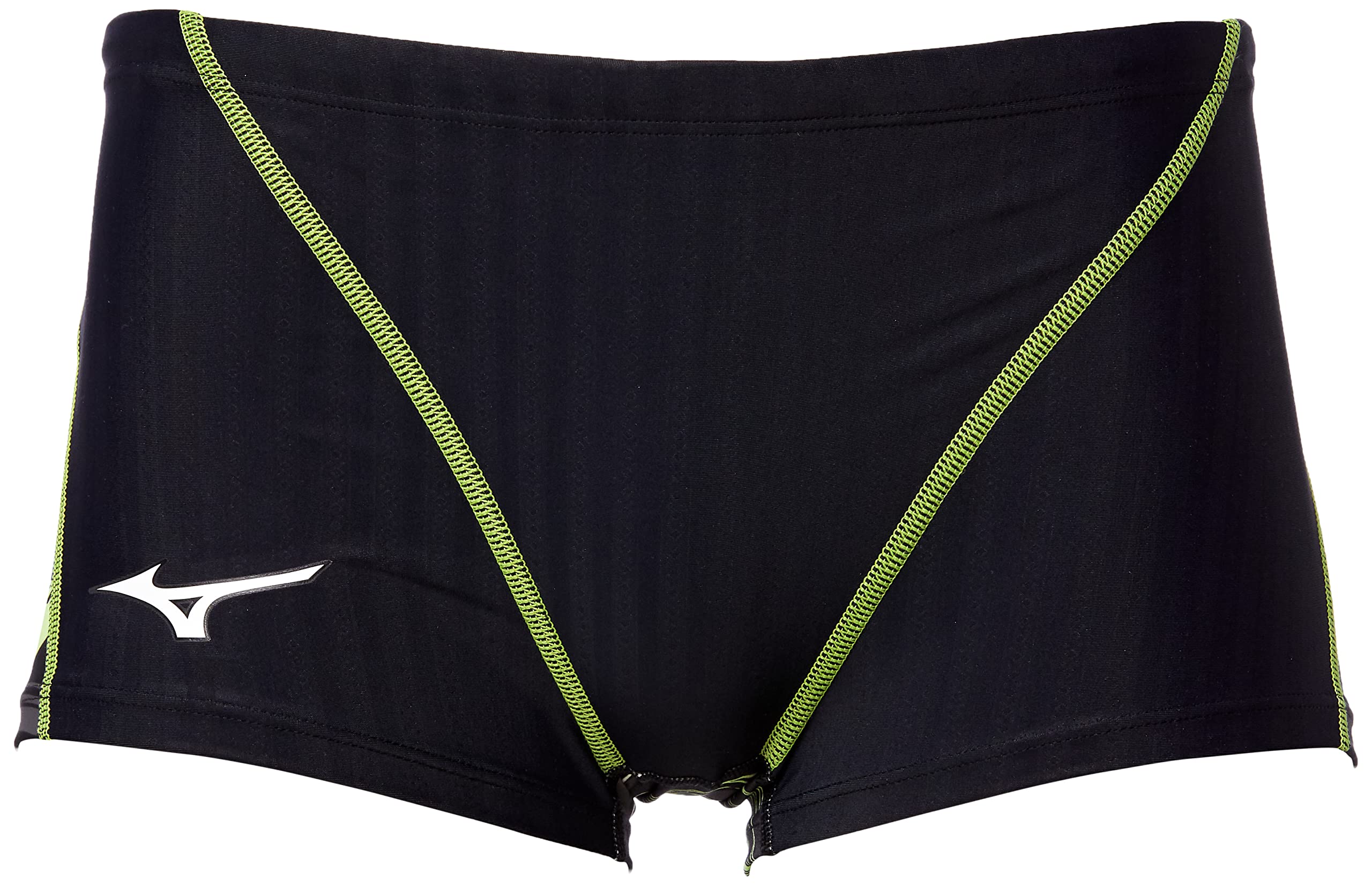 

MIZUNO EXER SUITS UP Short Spats for Competitive and Training Black x Neo S Men s Swims, N2MB2061, 93 Lime, Size