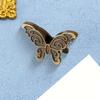 Elegant Butterfly Clips | Antique Bronze Finish, Intricate Floral Design, for Photos, Notes, Office & Home Organization, Durable Paper Clips