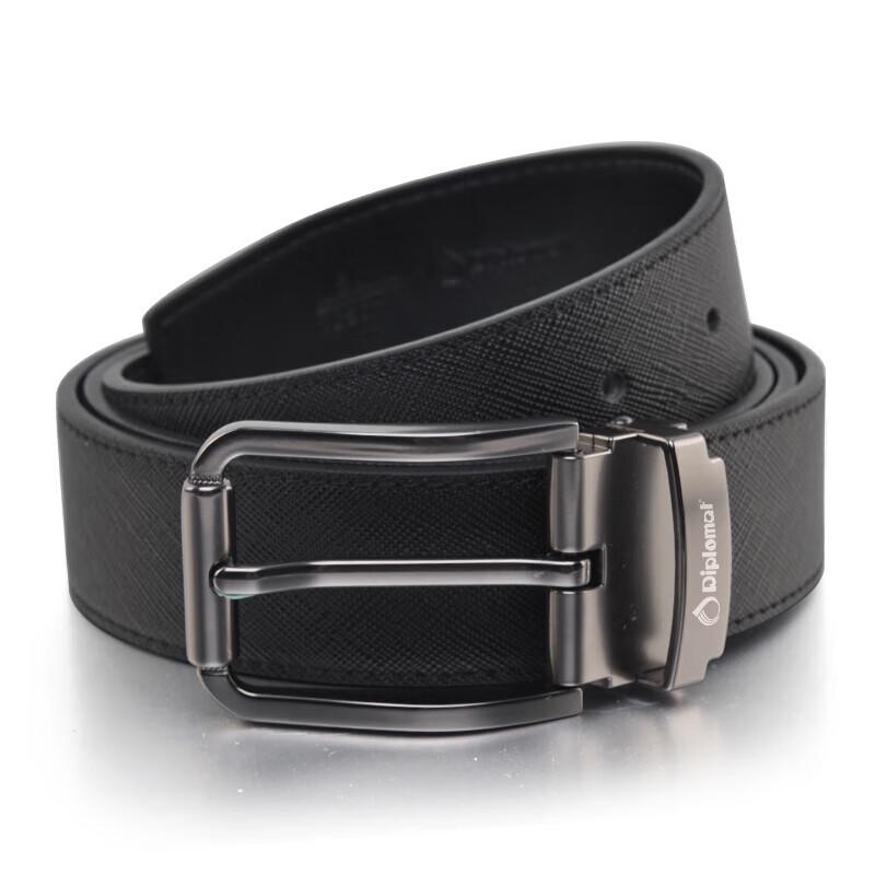 

Diplomat Pin Buckle Leather Belt 125cm