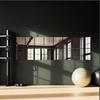 1/2PCS Acrylic Mirror Set - Shatterproof, Polished Wall Decor for Home Gym, Bedroom & Bathroom, makeup mirror