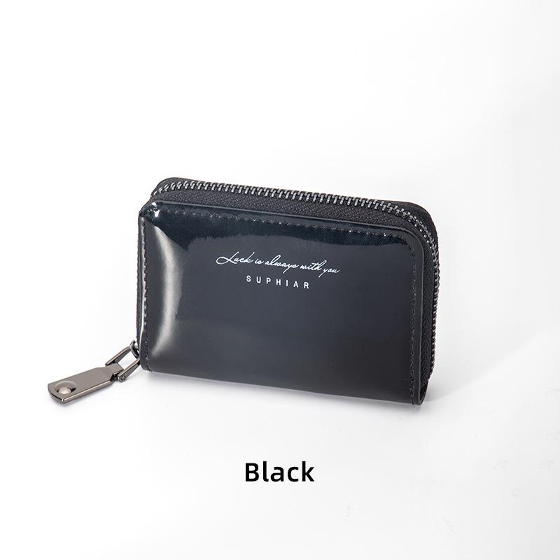 Cross-Border Laser-Design Card Holder: Stylish, Lightweight, Multifunctional Zipper Wallet