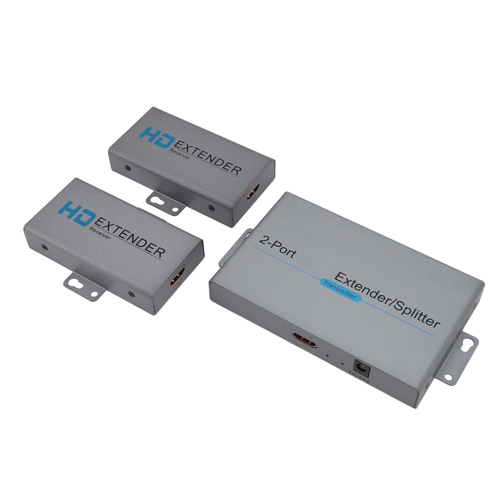 

HD Мультимедийный Интерфейс Удлинитель Разветвитель 1x2 1080P 60 Гц Расширение 164 футов Длина Передачи Более US Plug