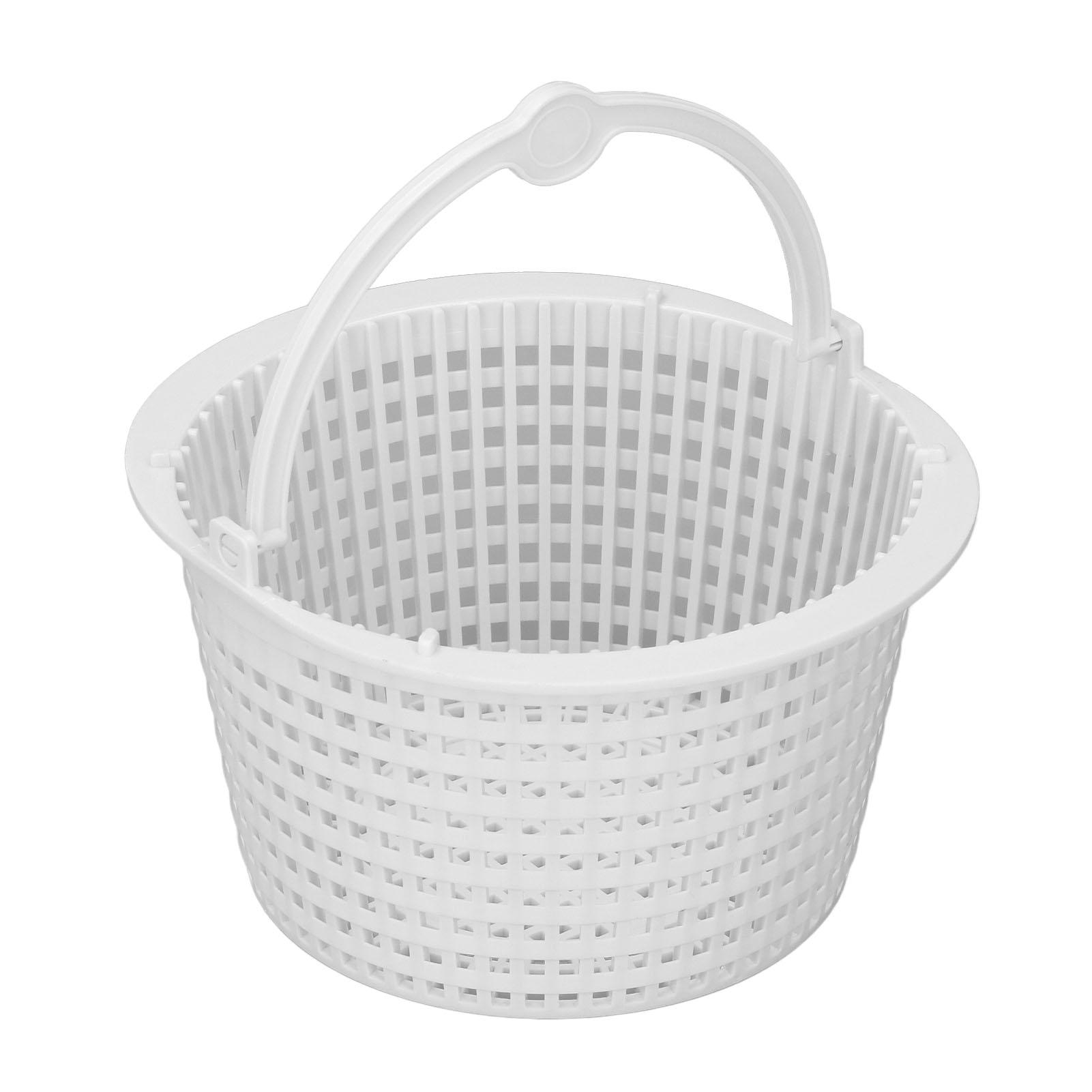 

Skimmer Basket, Protable Multipurpose ABS SPX1091C Filter Basket with Handle for Swimming Pools, Spas, Hot Tubs, Compitable with Automatic Skimmers S