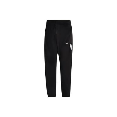 Striped Cuff Sweatpants Men Bottoms Black H47893