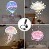3/6/10 Replaceable Lamp Sheets LED Projection Light Galaxy Theme Atmosphere Light  Romantic Bedroom