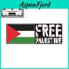 Adhesive Car Body Decal Free Palestine Flag Graphic 9*25cm Size Pvc Material