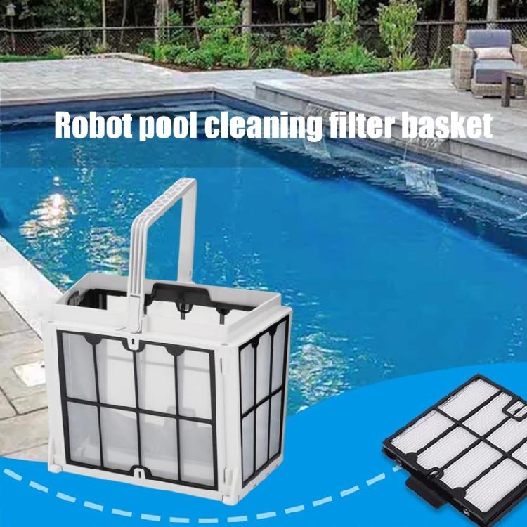 Advanced Robotic Pool Cleaning Filter Basket Replacement With Reinforced Construction Fine Mesh For Water Filtrations
