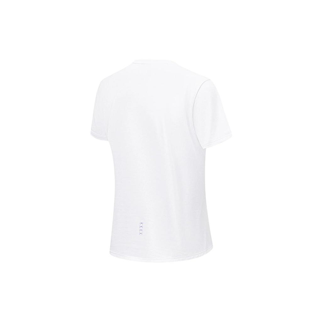 Li Ning Running Collection T Shirt Women's Standard White ATST520-2