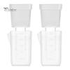 Compact Seedlings Planter Self Watering Plant Pots Mini Translucent Plastic Planters Propagation Oxalis Corm Pot with Reservoir for Cuttings Alocasia