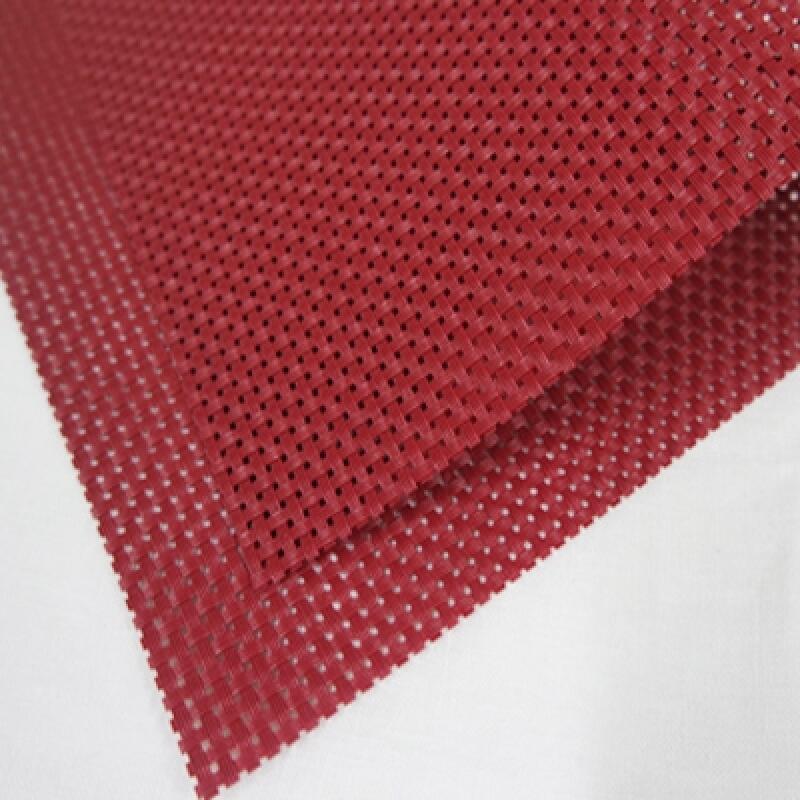 Moderne quadratische Tischmatte Rot