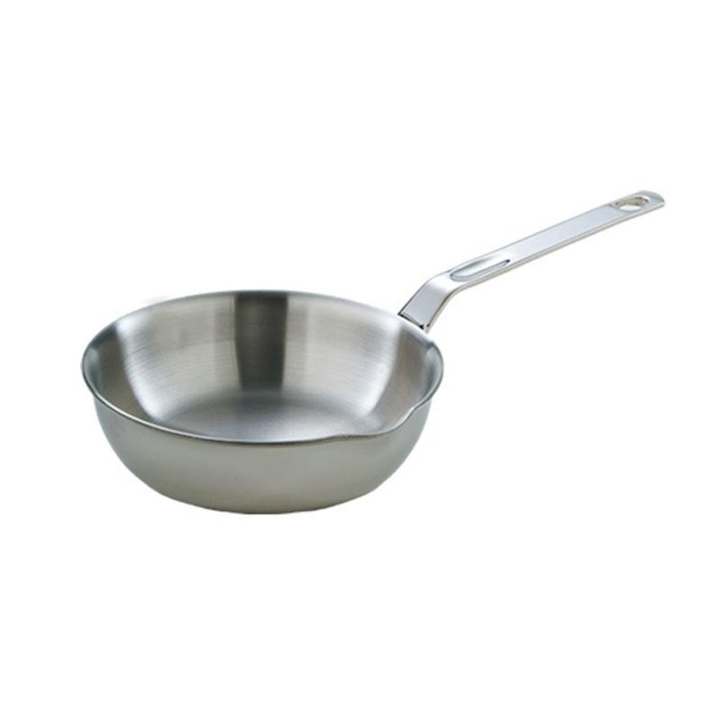 Patelnia do gotowania jajek Stal nierdzewna 316 Równomierne rozprowadzanie ciepła Garnek z dzióbkiem Do kuchenek Naczynia kuchenne