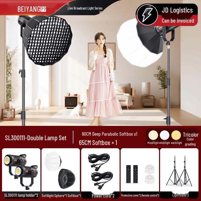 Beiyang SL300III 200W LED Video Fill Light