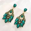 Alloy Geometric Statement Earrings For Women With Bold Design Fashion Jewelry