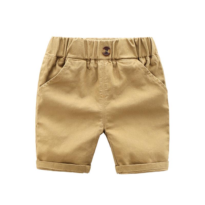Stylish Spring Cotton Mid-Length Pants for Kids - Comfortable & Casual