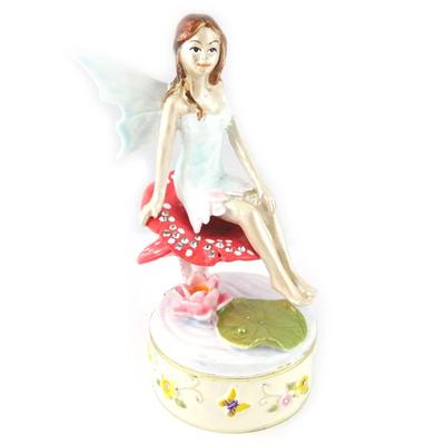 [L6802] - Multicolored 'Fairy Dreams' Jewelry Box