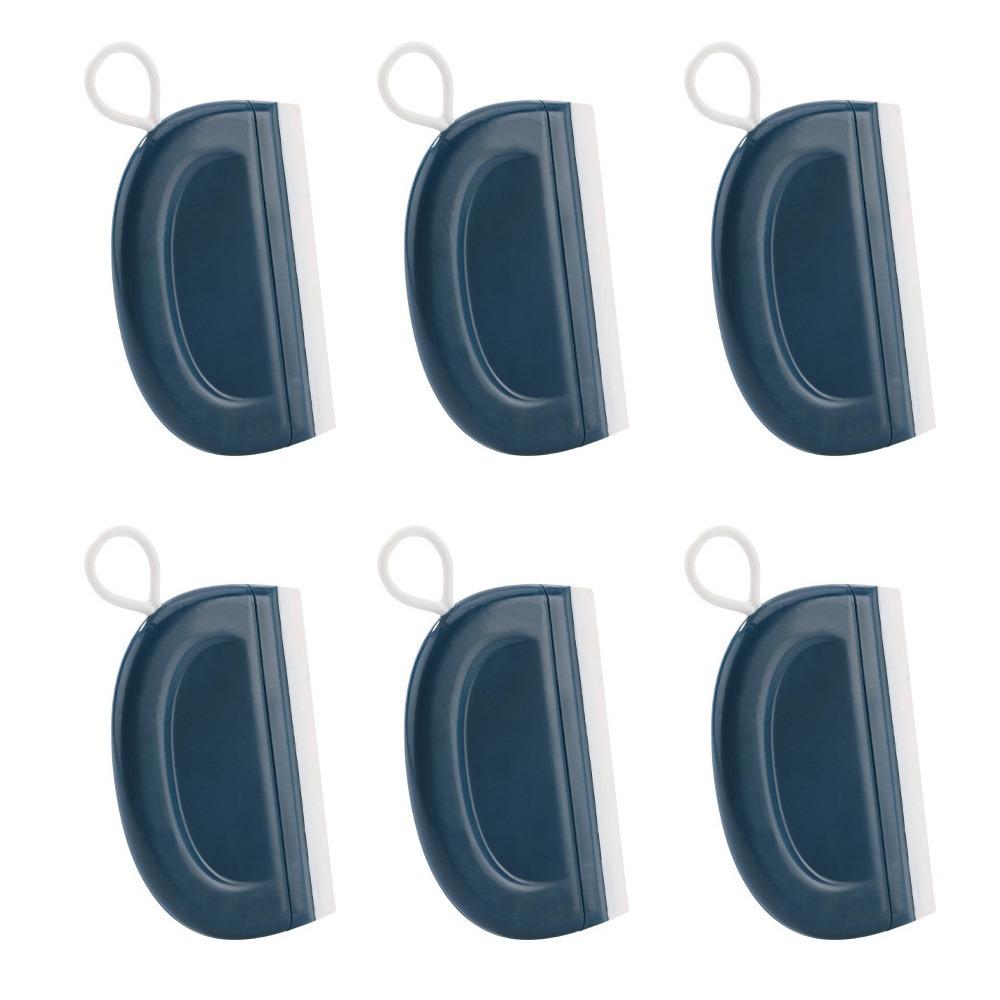 6pcs Plastic Countertop Wiper Portable Window Cleaning Wiper Glass Artifact Wiper  Household Use