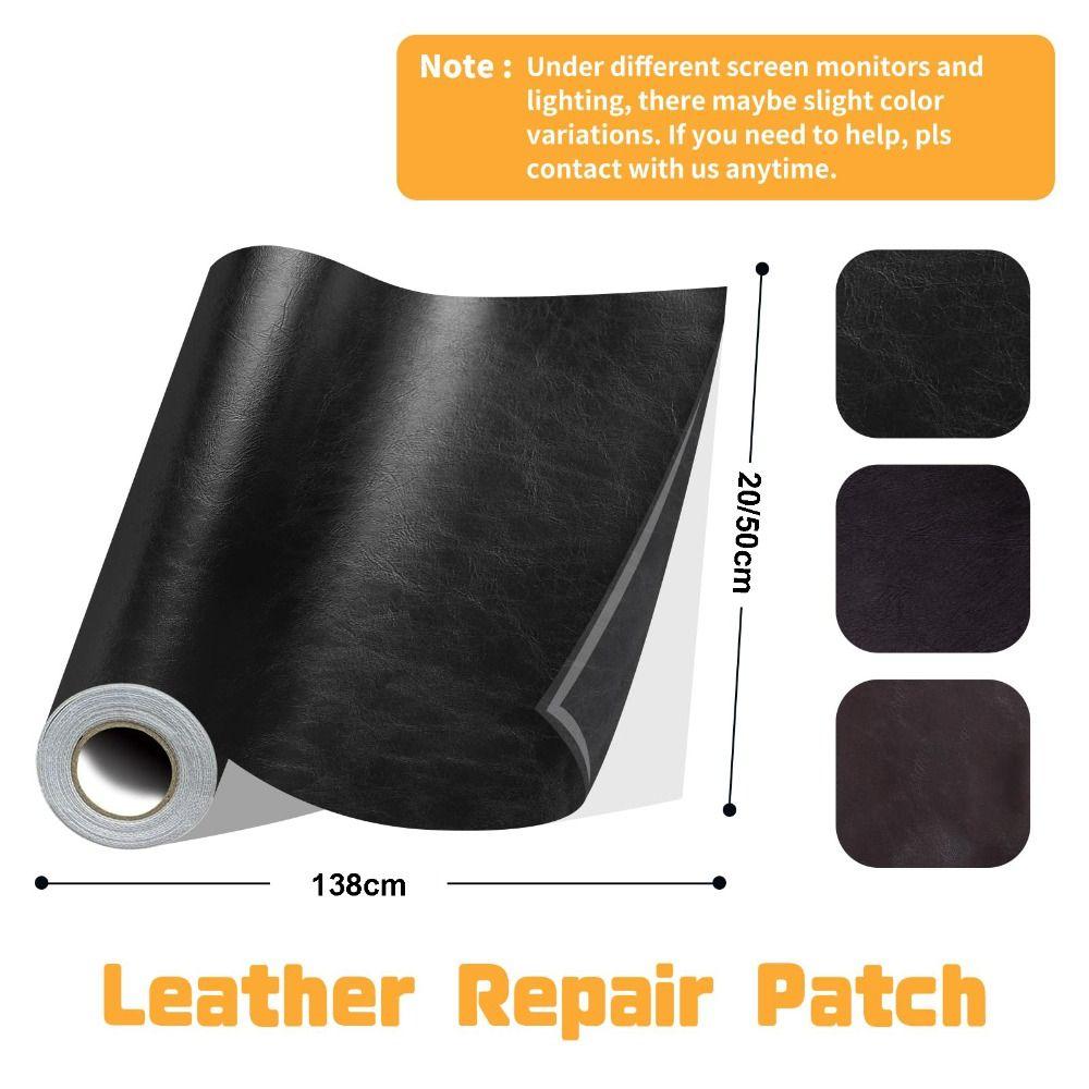 Self Adhesive Leather Repair Patch DIY Waterproof Leather Repair Tape Anti Scratch PU Leather Couches Repair Kit