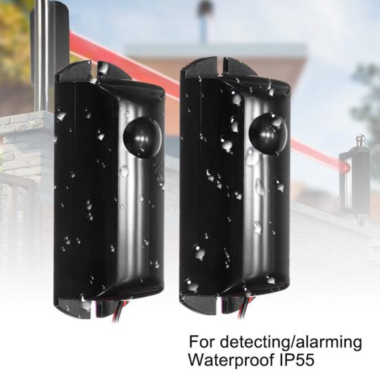 Single Beam Detector Alarm Barrier Sensor Photoelectric Home Security