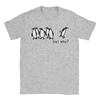 Nihilist Penguin But Why meme TShirt for Unisex  Novelty Pure Cotton Tee Shirt Round Collar Short Sleeve T Shirts 6XL Tops