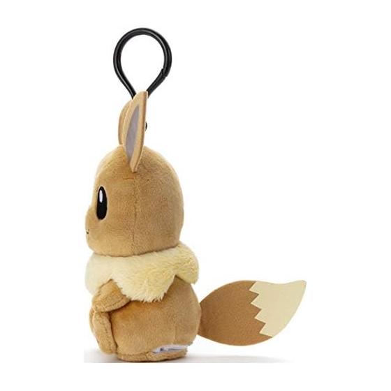 Takara Tomy Arts Pokemon Sound Plush Toy, Eevee, Approximately 18cm Tall, Speaks When Tummy is Pressed