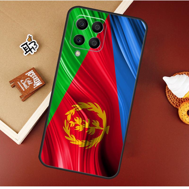 Eritrean Flag Case For Samsung Galaxy M51 M31 M21 M11 M16 M36 M56 M53 M12 M32 M52 M15 M35 M55 M14 M34 M54