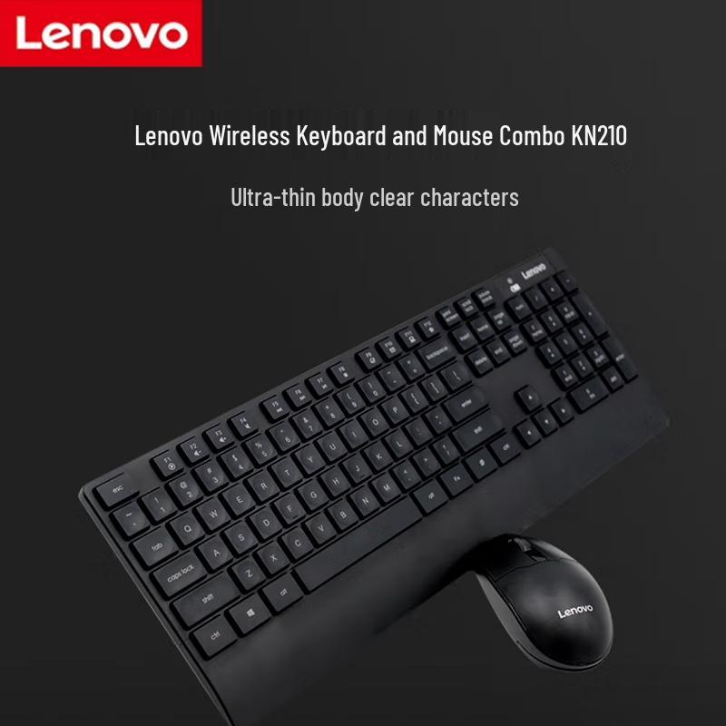 

Lenovo KN210 Wireless Keyboard and Mouse Combo
