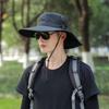 Polyester Fisherman Hat Breathable Fishing Hat Female Large Brim Sun Hat  Outdoor