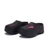 Adidas Originals AdiFOM Stan Smith Mule Closed Toe Slippers Unisex Black Pink IE4626(Team956-)