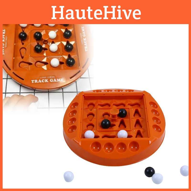 Connect Track Rotating Four Chess Toy Parent Child Interactive Thinking Training